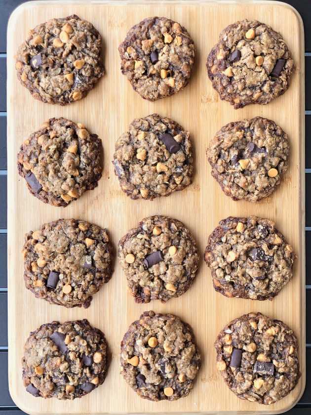 Look at all of those Oatmeal Butterscotch cookies!