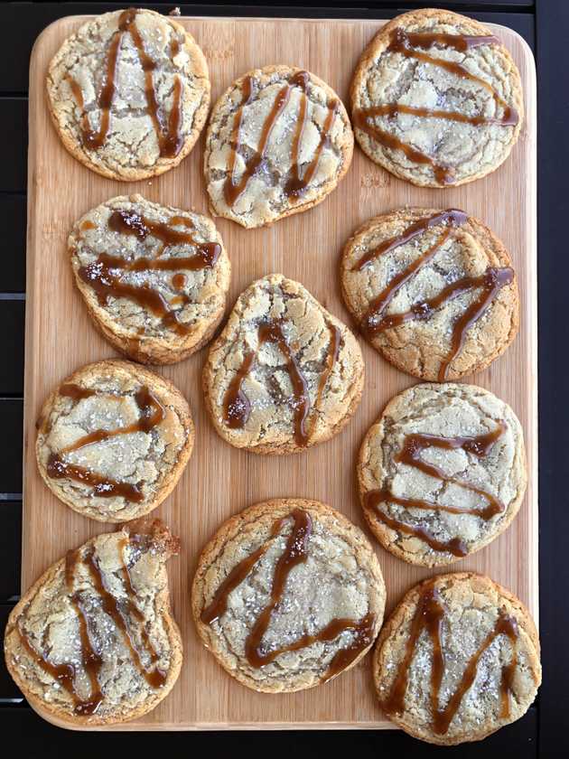 Look at all of those Sea Salt Caramel cookies!