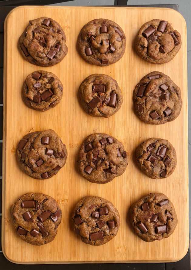 Look at all of those Chocolate Pumpkin cookies!