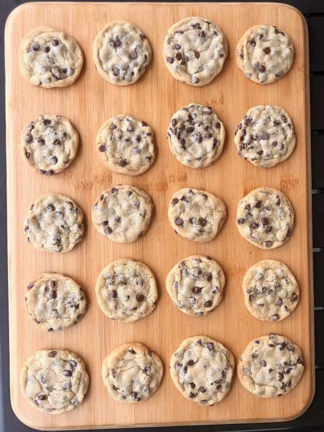 Look at all of those Mini Chocolate Chip cookies!