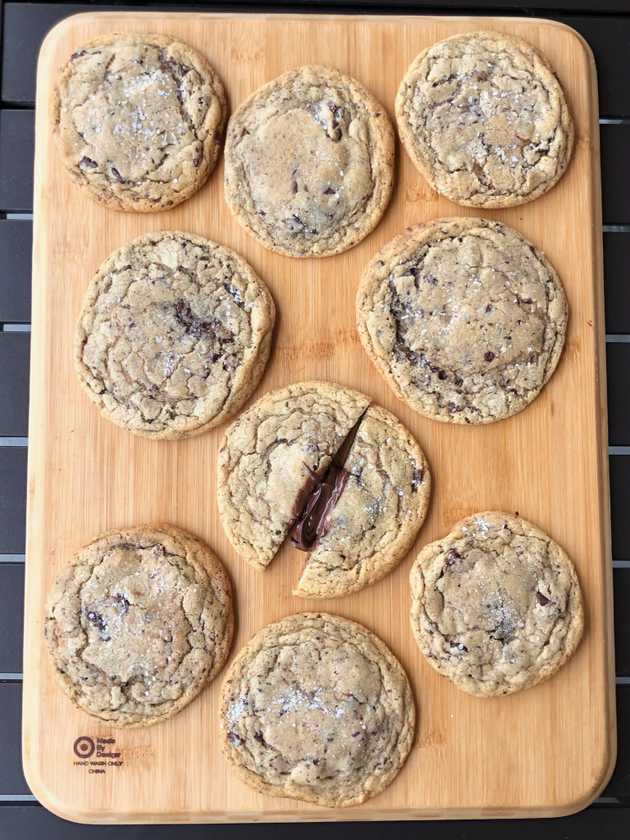 Look at all of those Nutella Filled cookies!