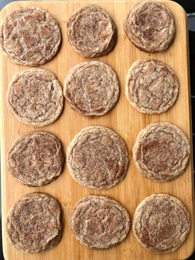 Look at all of those Snickerdoodle cookies