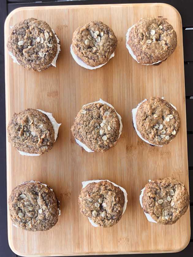 Look at all of those Oatmeal Pie cookies!